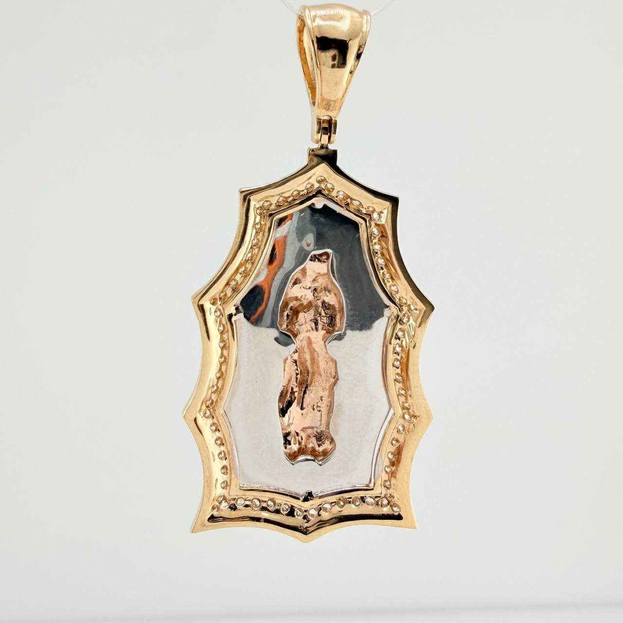 Dije Virgen De Guadalupe 6.85gr / 4cm / Tres Oros 18K %