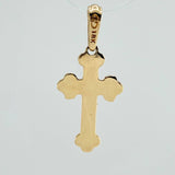 Dije Cruz Cristo 1.2gr / 2.5cm / Oro Amarillo 18K %