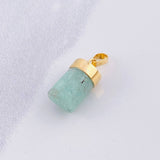 Dije Morralla Esmeralda 1.9g / 2 cm Oro Amarillo 18K