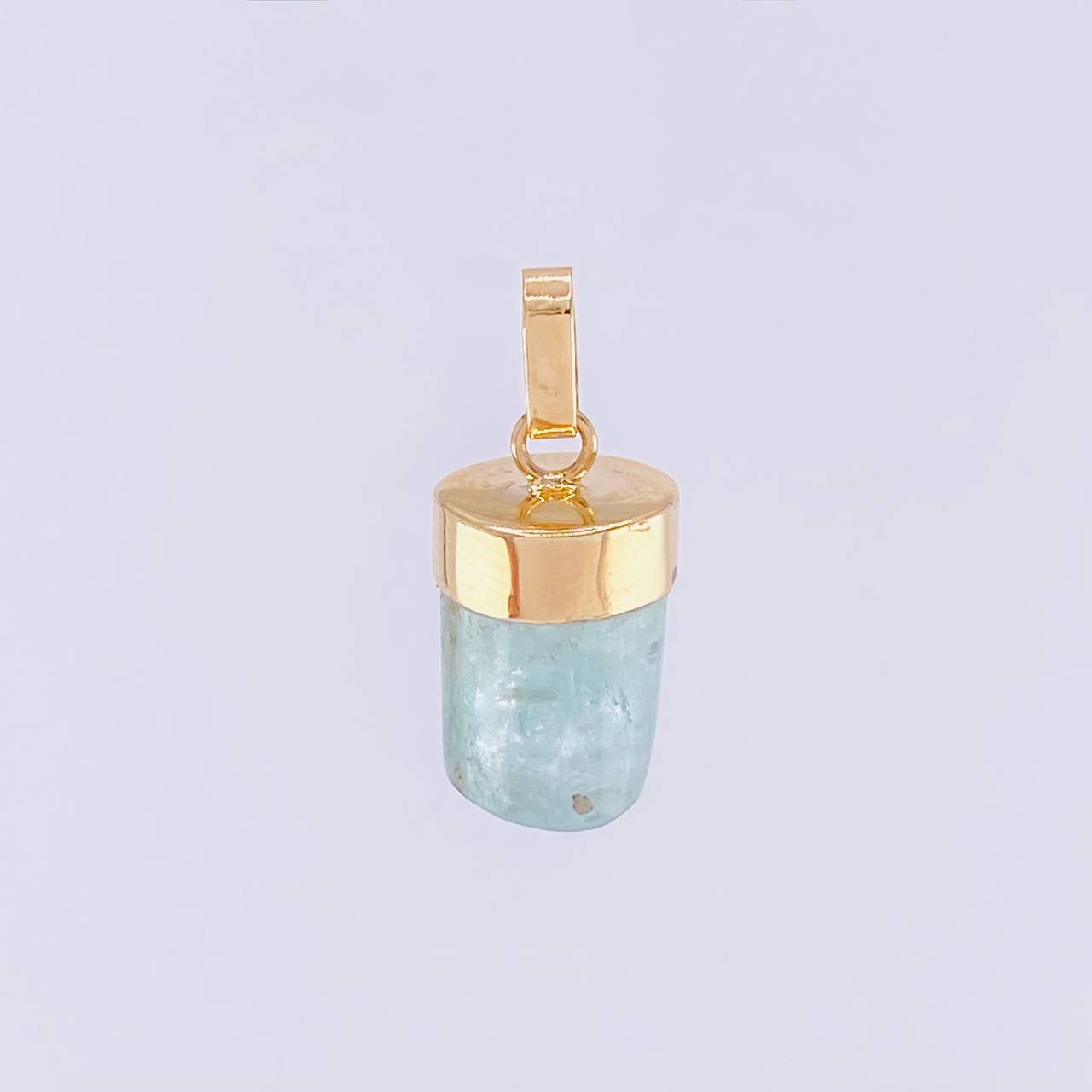 Dije Morralla Esmeralda 2g / 1.8cm Oro Amarillo 18K