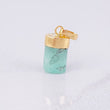 Dije Morralla Esmeralda 1.25g / 1.8cm Oro Amarillo 18K
