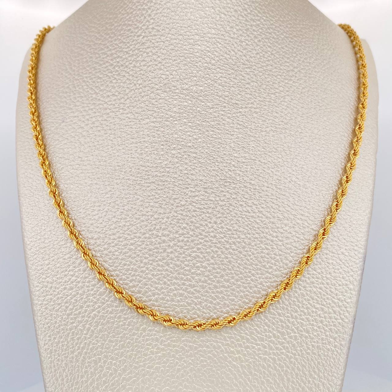 Cadena Lazo 7.85gr / 60cm / 2.94mm Oro Amarillo +3 18K $