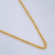 Cadena Lazo 2.4gr / 59.9cm / 1.85mm Oro Amarillo +3 18K $