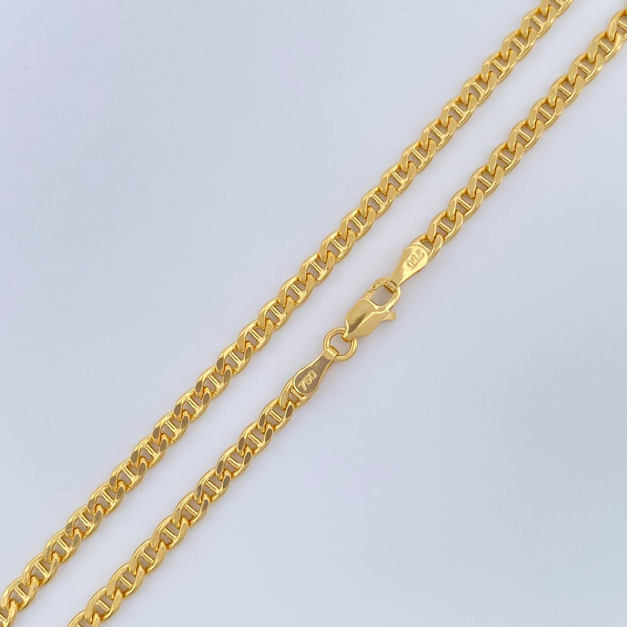 Cadena Escalera Volga 8.1gr / 60.3cm / 2.88mm Oro Amarillo +3 18K $