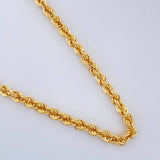 Cadena Lazo 5.05gr / 60.3cm / 2.56mm Oro Amarillo +3 18K $