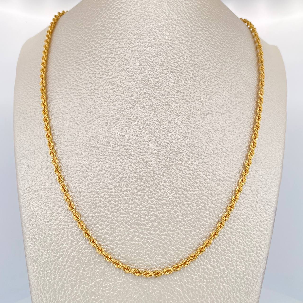 Cadena Lazo 5.1gr / 60cm / 2.58mm Oro Amarillo +3 18K $