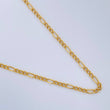Cadena Figaro 1.05gr / 45cm / 1.35mm Oro Amarillo +1 18K $