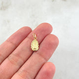 Dije Virgen Guadalupe Silueta 0.5gr / 2cm / Oro Amarillo 18K