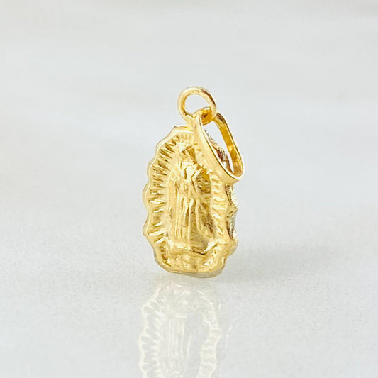 Dije Virgen Guadalupe Siueta 0.4gr / 1.7cm / Oro Amarillo 18K ©