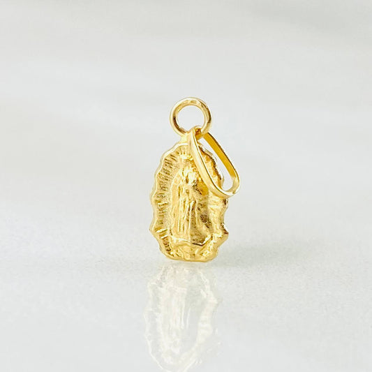 Dije Virgen Guadalupe Siueta 0.25gr / 1.4cm / Oro Amarillo 18K ©