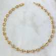 Tobillera GC 5.45gr / 26cm / 4.8mm Diamantada Oro Amarillo 18K *