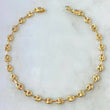 Pulso GC 3.15gr / 17.5cm / 4.2mm Diamantado Oro Amarillo 18K *