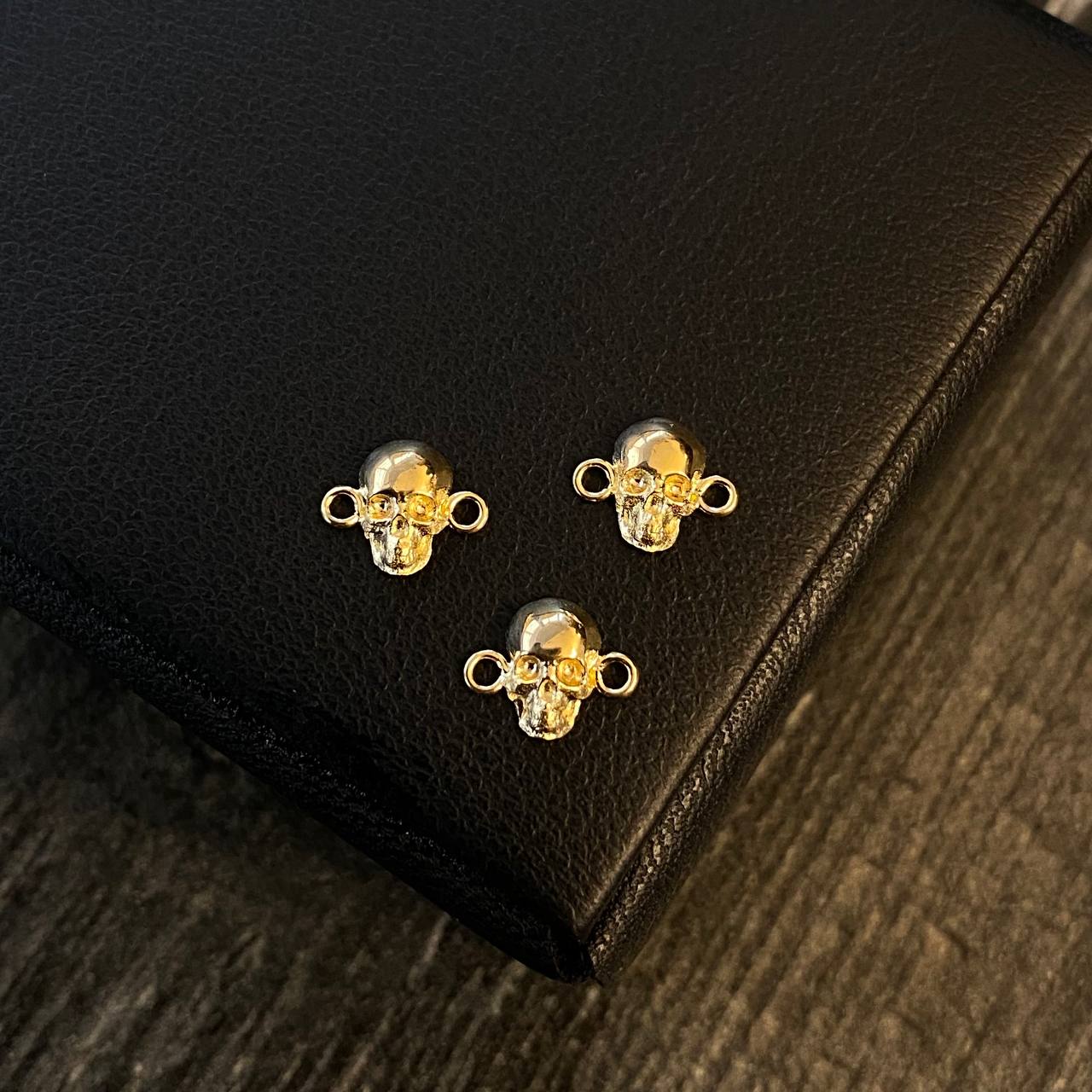 Herraje Calavera 0.45gr / 1cm Oro Amarillo