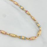 Cadena Rustica Tornillo 12.05 g / 61 cm / 4.35 mm Oro Amarillo 18K