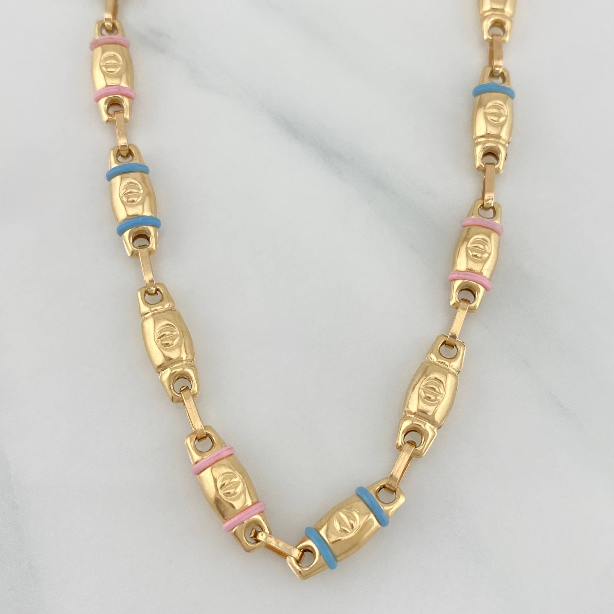 Cadena Rustica Tornillo 12.05 g / 61 cm / 4.35 mm Oro Amarillo 18K