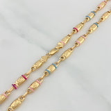 Cadena Rustica Tornillo 12.05 g / 61 cm / 4.35 mm Oro Amarillo 18K