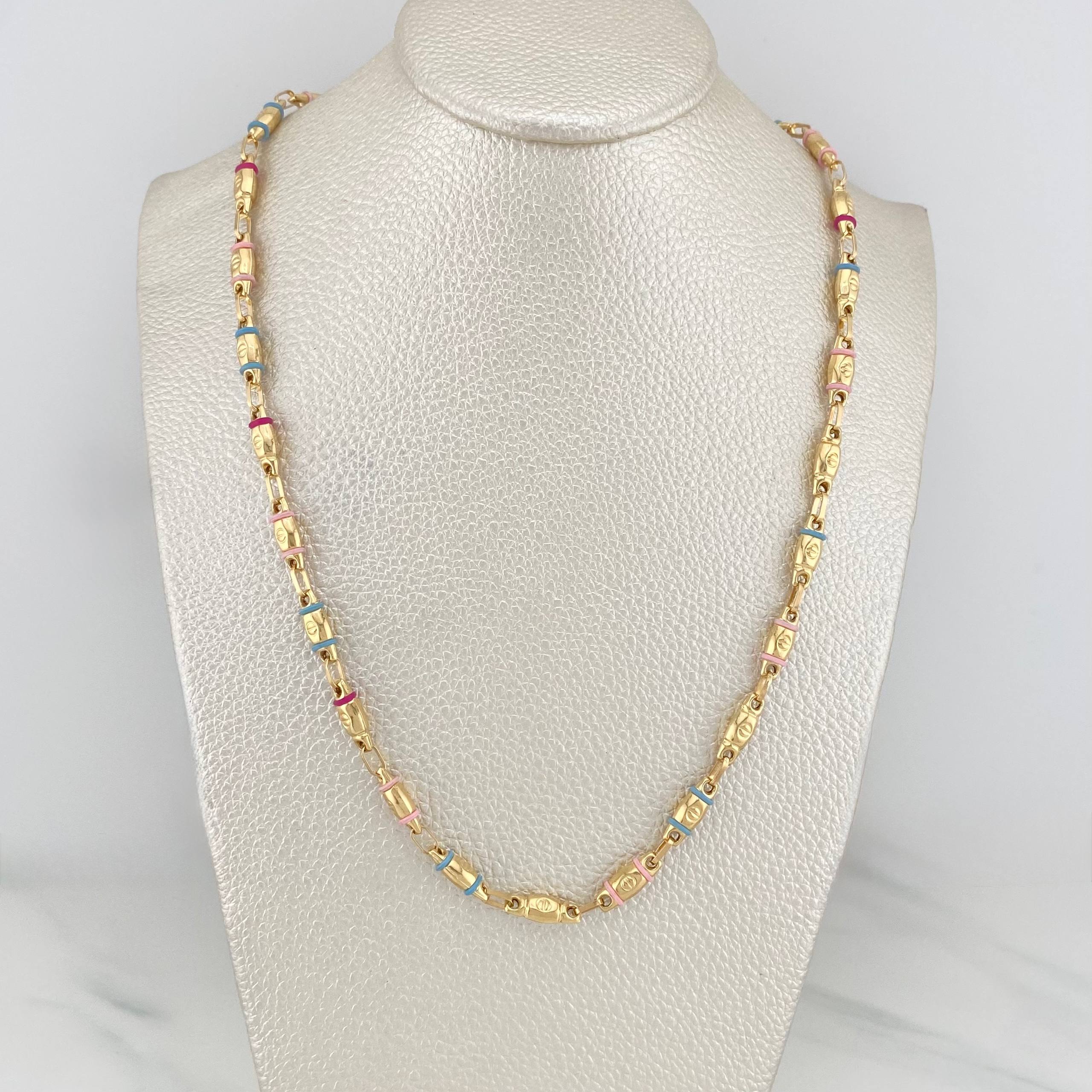 Cadena Rustica Tornillo 12.05 g / 61 cm / 4.35 mm Oro Amarillo 18K