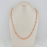 Cadena Rustica Eslabon 7.9 g / 52 cm / 3.25 mm Oro Rosa 18K