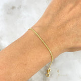 Pulso Chino 1.25gr / 20cm / 1.5mm Oro Amarillo +1 18K ©