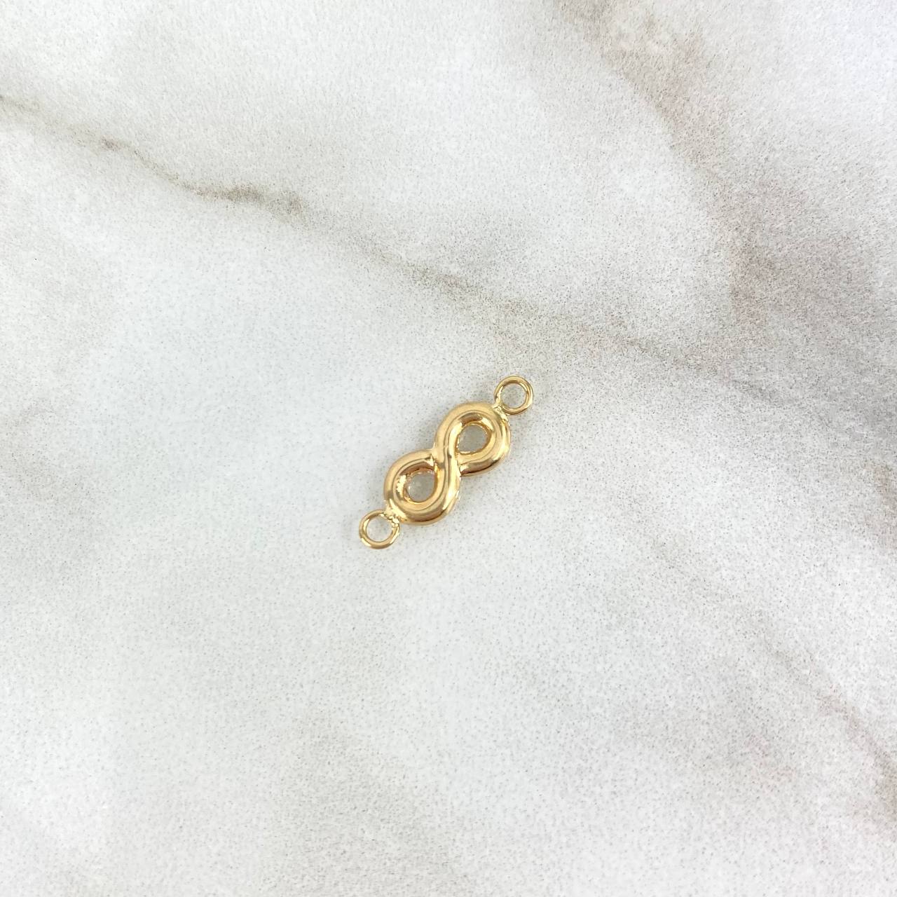Herraje Infinito 0.4gr / 1.5cm / Oro Amarillo