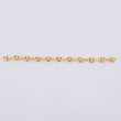 Herraje Retazo GC 11 Eslabones 0.7gr / 7cm / 3.3mm Oro Amarillo 18K