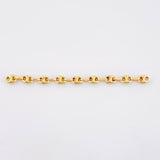 Herraje Retazo GC 9 Eslabones 0.8gr / 6.5cm / 4.2mm Oro Amarillo 18K