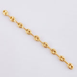 Herraje Retazo GC 9 Eslabones 0.6gr / 5.7cm / 3.3mm Oro Amarillo 18K