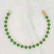 Pulso Flores 11g / 17cm / 6.1mm Oro Amarillo 18K