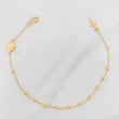 Pulso Denario Virgen Milagrosa 1.75g / 16cm / 2mm Oro Amarillo 18K