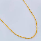 Cadena Lazo 1.15gr / 60cm / 1.1mm Oro Amarillo +3 18K %