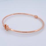 Pulso Aro T 4.85gr / 19cm / 1.8mm Oro Rosa +4 18K $