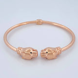 Pulso Aro Pantera 10.1gr / 18cm / 2.77mm Oro Rosa +4 18K $