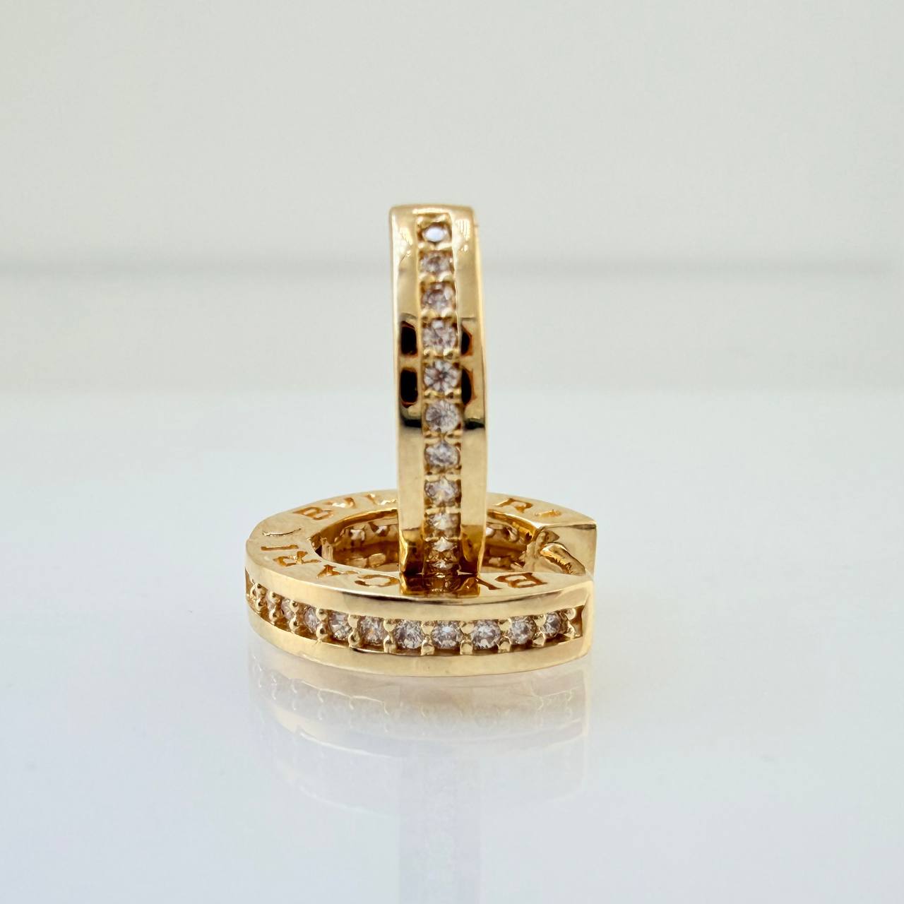 Candongas Linea Bv 3.95gr / 1.3cm / Oro Amarillo 18K %