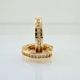 Candongas Linea Bv 4.1gr / 1.3cm / Oro Amarillo 18K $