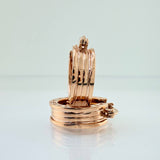 Candongas Bv 6.65gr / 1.8cm / Oro Rosa 18K %