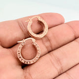 Candongas Bv 6.65gr / 1.8cm / Oro Rosa 18K %