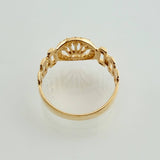 Anillo Correa Corona 2.35gr / T6 / Oro Amarillo 18K %