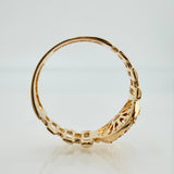 Anillo Correa Corona 2.35gr / T6 / Oro Amarillo 18K %