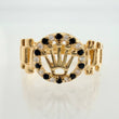 Anillo Correa Corona 2.4gr / T6 1/4 / Oro Amarillo 18K %