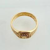 Anillo Corona 1.85gr / T5 1/4 / Oro Amarillo 18K %