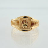 Anillo Corona 1.85gr / T5 1/4 / Oro Amarillo 18K %