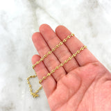 Cadena GC 6.4gr / 45cm / 4mm Lisa Oro Amarillo