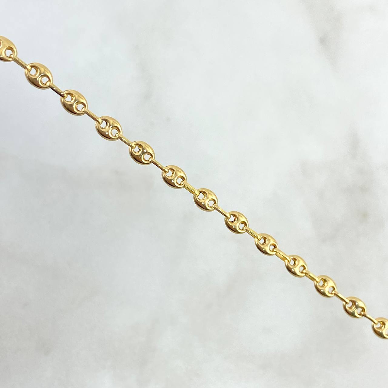 Cadena GC 6.4gr / 45cm / 4mm Lisa Oro Amarillo