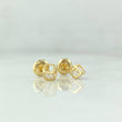 Topos Cubo 0.75gr / Circones Blancos Oro Amarillo
