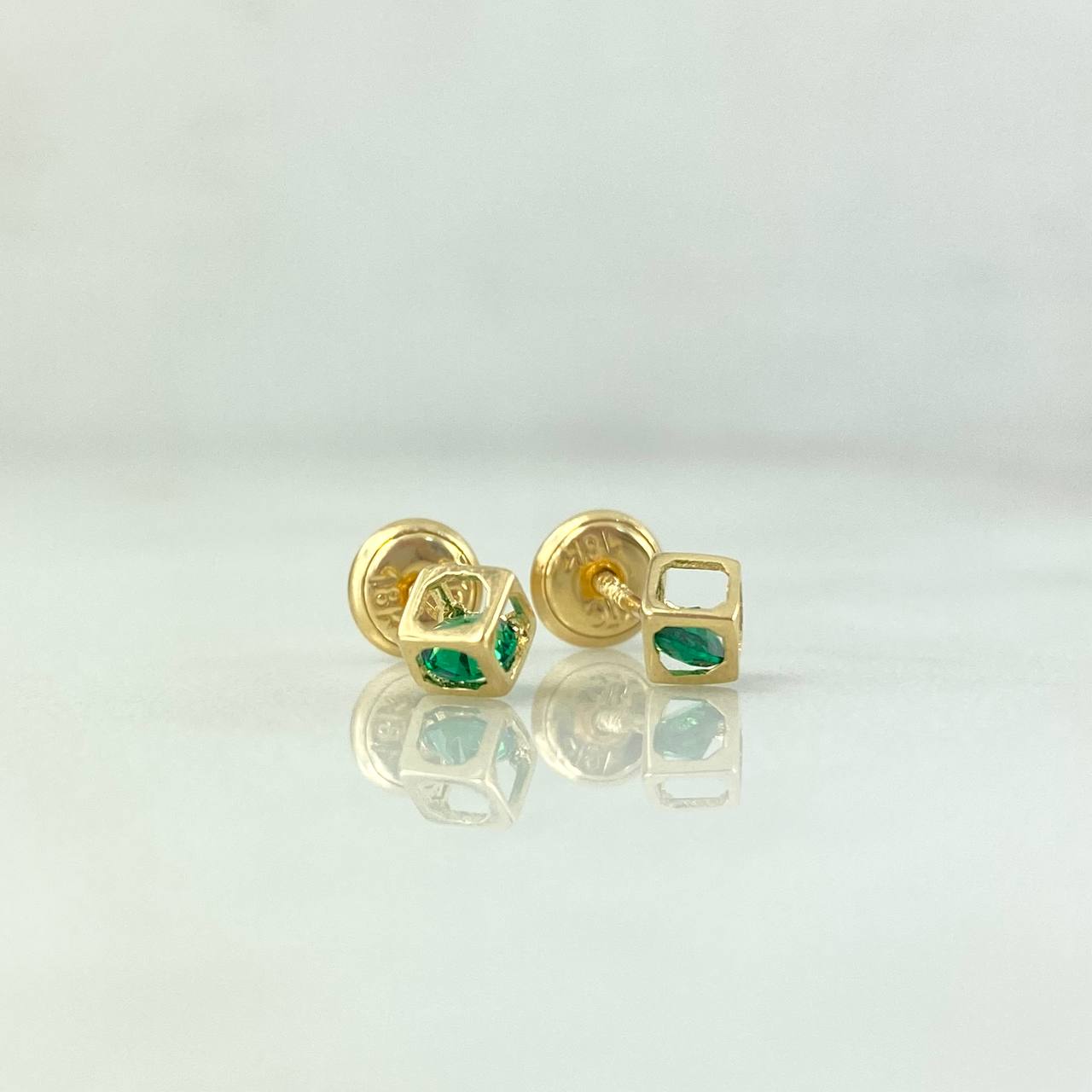 Topos Cubo 0.7gr / Circones Verdes Oro Amarillo ©