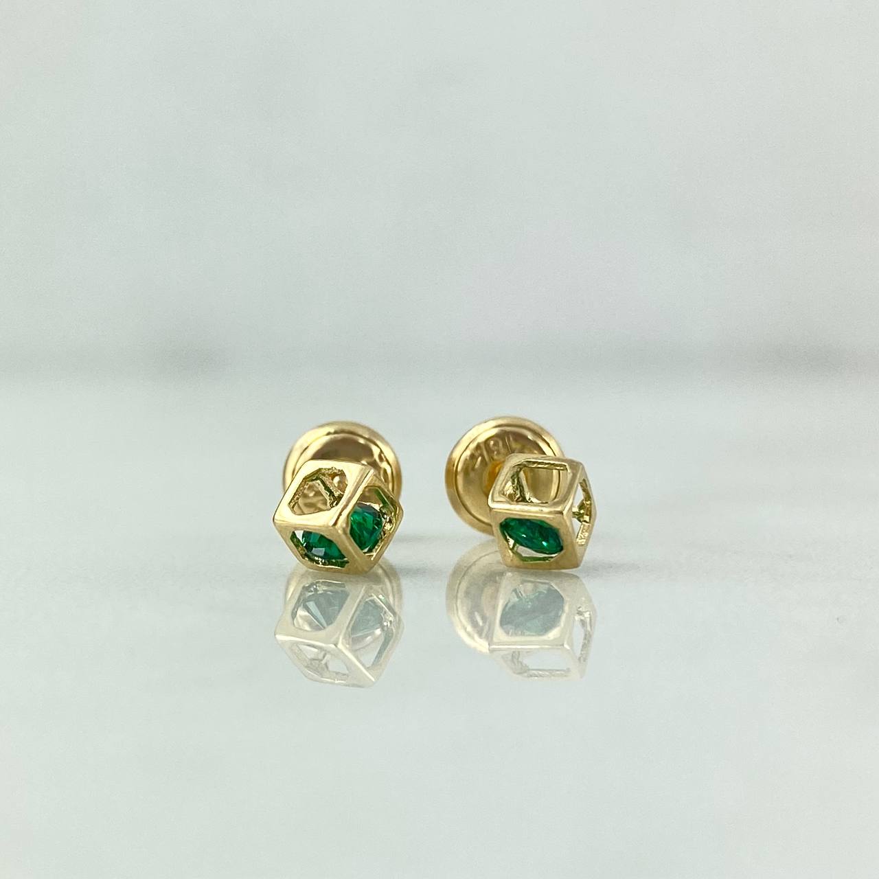 Topos Cubo 0.7gr / Circones Verdes Oro Amarillo ©