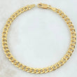 Pulso Cubano 4.35gr / 20cm / +0 Oro 18K ©