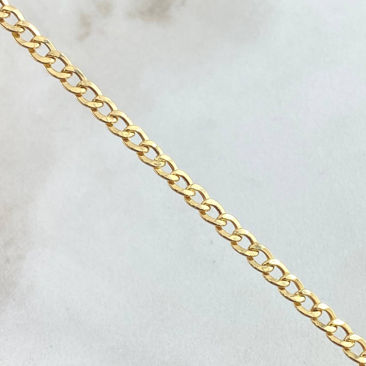 Pulso Cubano 2.3gr / 20cm / +1 Oro 18K ©