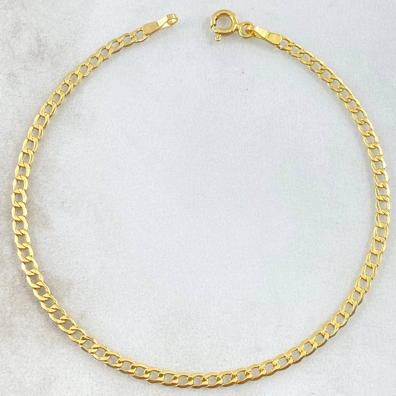 Pulso Cubano 1.35gr / 19cm / +1 Oro 18K ©