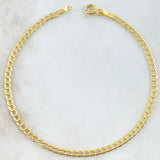 Pulso Cubano 1.3gr / 19cm / +1 Oro 18K ©